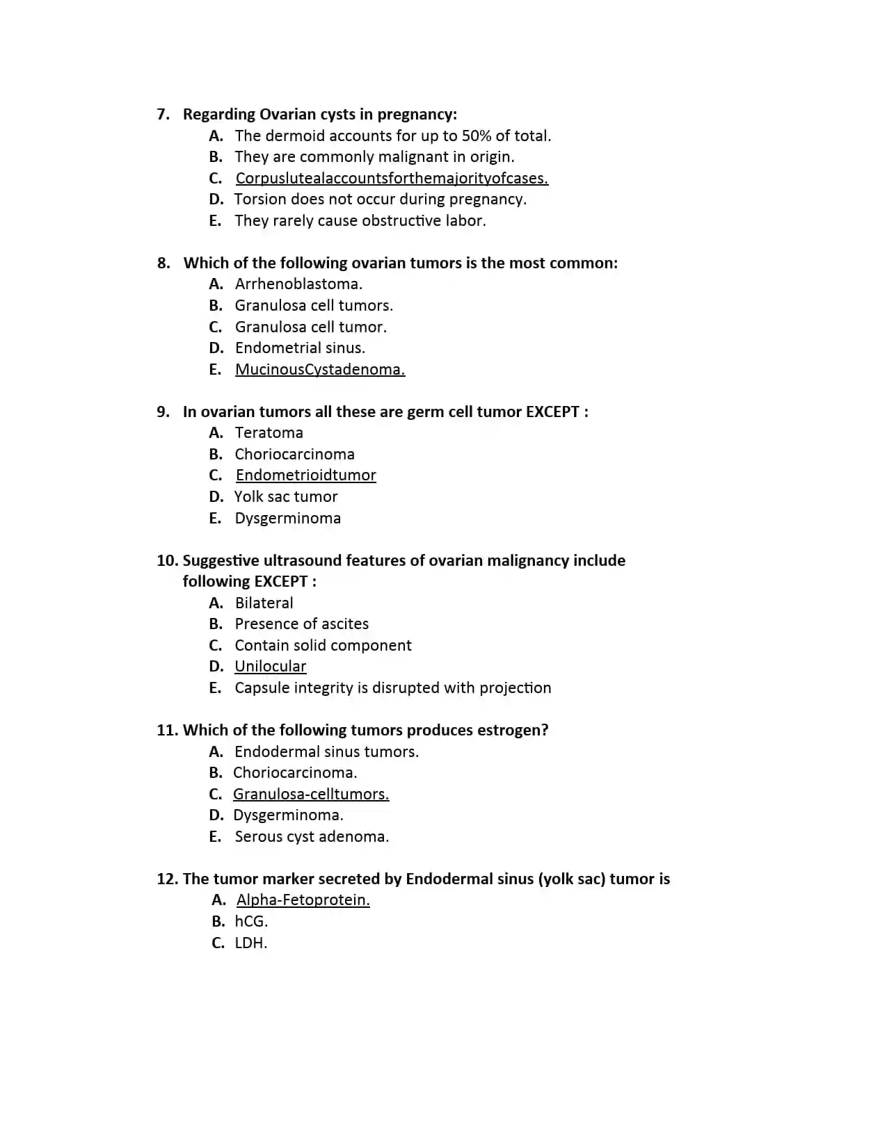 منبع تخصصی آمادگی آزمونهای پرومتریک و پیرسون زنان و زایمان (OB-GYN) - تصویر 3
