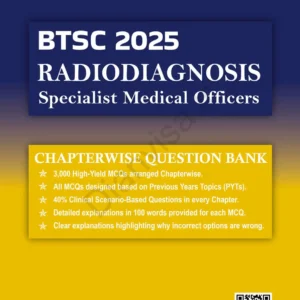 شامل بیش از 3000 سوال چهارگزینهای تخصصی رادیولوژی دستهبندی شده بهصورت Chapterwise مطابق ساختار آزمون طراحی سوالات بر اساس Previous Years Topics (PYTs) 40٪ سوالات سناریومحور بالینی مشابه سوالات واقعی پرومتریک و پیرسون پاسخهای تشریحی دقیق و علمی (حدود 100 کلمه برای هر سوال) بررسی گزینههای غلط برای تثبیت مفاهیم و جلوگیری از خطای آزمونی