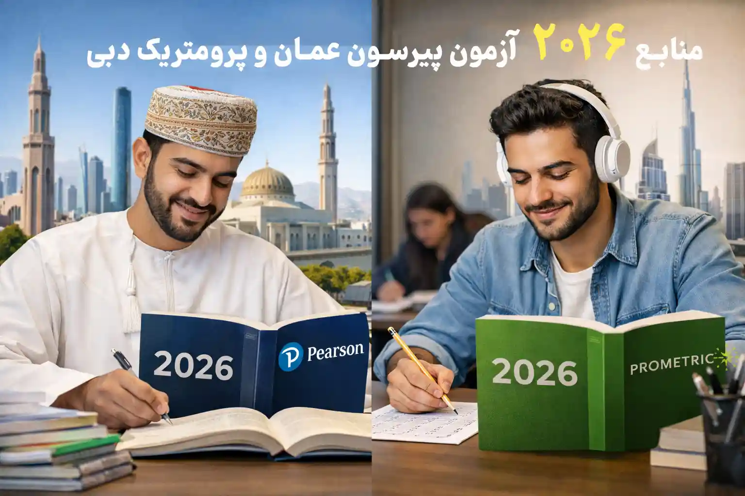 منابع ۲۰۲۶ آزمون پیرسون عمان و پرومتریک دبی