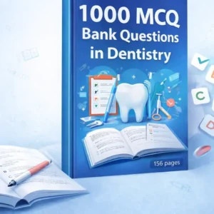 بانک جامع 1000 سؤال چهارگزینه‌ای دندانپزشکی