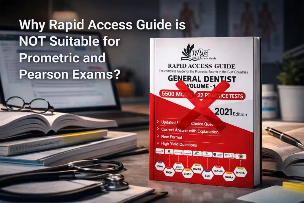 کتاب Rapid Access Guide برای آزمون‌های پرومتریک و پیرسون